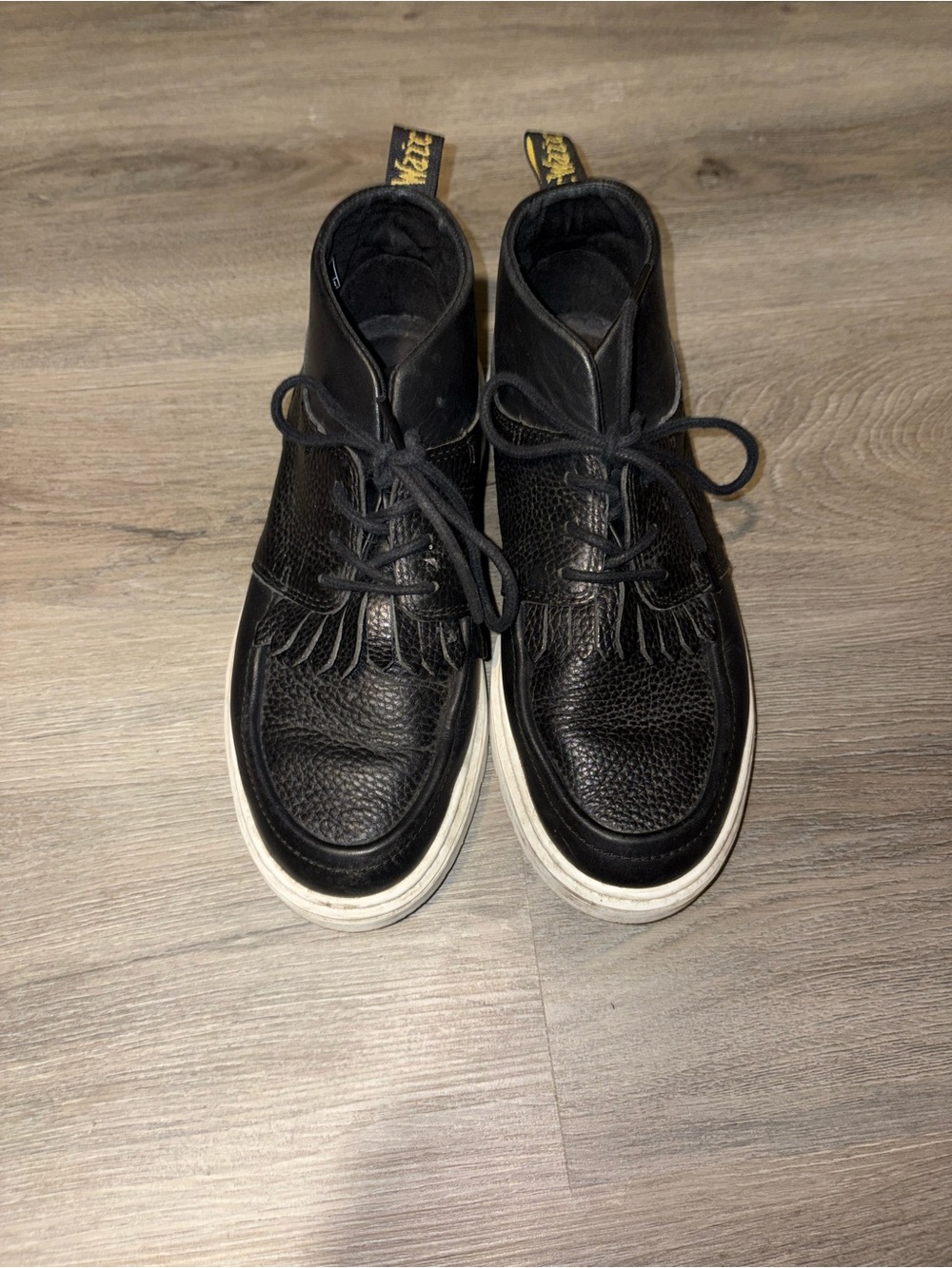Dr Martens | Black Jemima Kiltie Chukka Boots